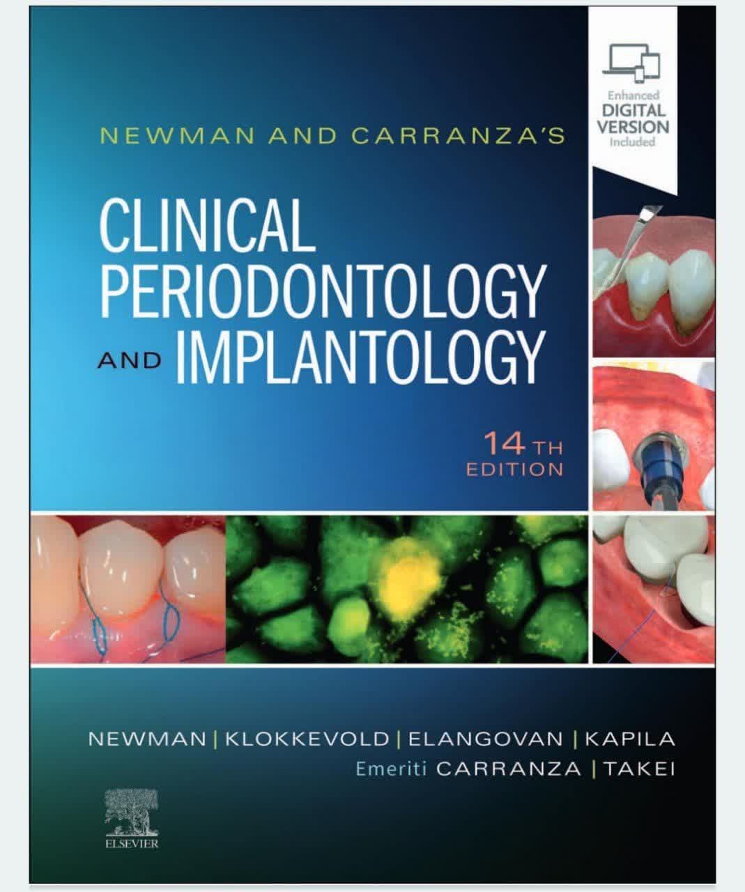 CLINICAL PERIODONTOLOGY AND IMPLANTOLOGY NEWMAN AND CARRANZA’S 2024 4th edition – پریودانتولوژی و ایمپلنتولوژی بالینی نیومن و کارانزا